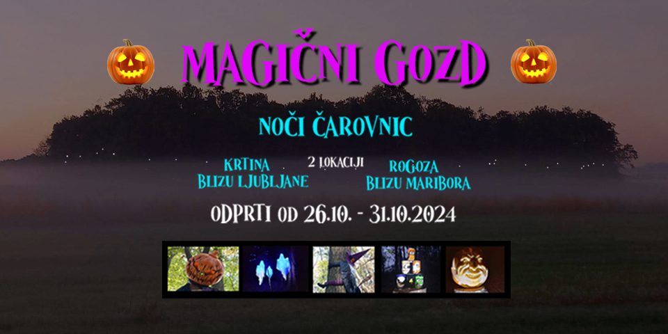 Noč čarovnic v magičnem gozdu
