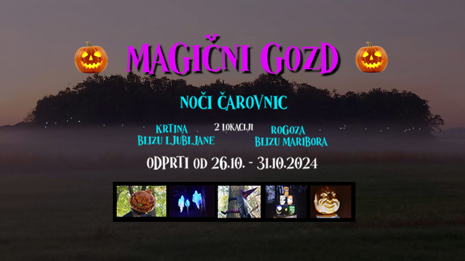 Noč čarovnic v magičnem gozdu